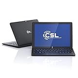 Tablet CSL Panther Tab HD Windows 11 Pro mit Tastatur, 10,1 Zoll 1920x1200 IPS, Intel N4120 CPU 4x2600 MHz, 128 GB eMMC SSD, 4 GB DDR4-RAM, USB 3.1 Typ A&C, HDMI, WLAN, BT