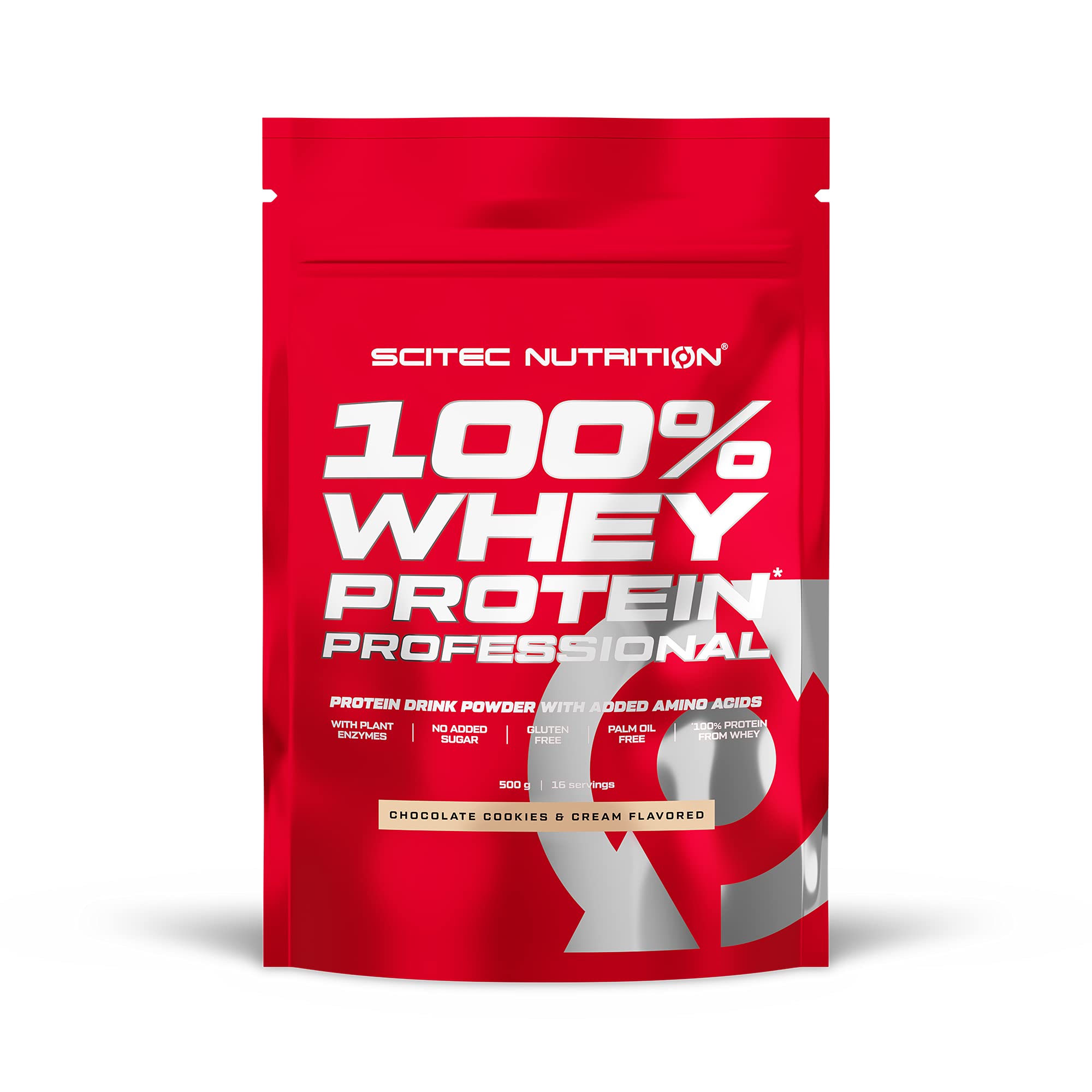 Scitec Nutrition Protein 100% Whey Protein Professional, Schoko-Cookies und Cream, 500 g