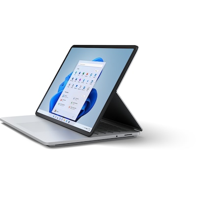 Microsoft Surface Laptop Studio, 14,4 Zoll Laptop (Intel Core i7, GeForce RTX 3050 TI, 32GB RAM, 2TB SSD, Win 11 Home) Platin