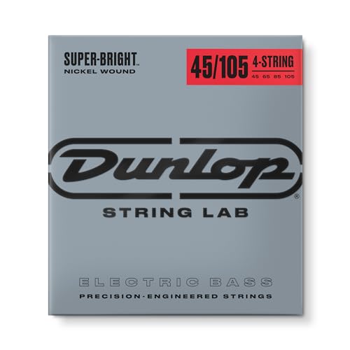 Jim Dunlop Saite DBSBN45105 Md-4 / St Bass Super Bright Nickel