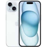 Apple iPhone 15 - 5G Smartphone - Dual-SIM / Interner Speicher 128GB - OLED-Display - 6,1 - 2556 x 1179 Pixel - 2 x Rückkamera 48 MP, 12 MP - front camera 12 MP - Blau (MTP43ZD/A)