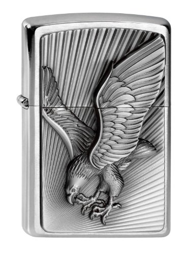 Zippo 200 Eagle 2013 Emblem Feuerzeug, Messing