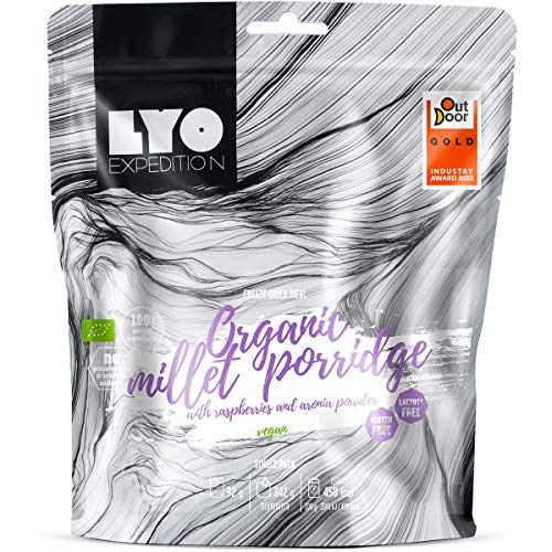 LYOFOOD Bio-Porridge mit Apfel,Preiselbeeren,Zimt, 70g
