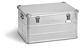 Enders Aluminiumbox VANCOUVER, Industriebox, Transportbox, Universalbox, Gummidichtung, stabil, robust, Staub- und Spritzwasserschutz, Werkzeugkiste, Campingbox, Handgriffe, B79 x T58,5 x H60 cm #1351