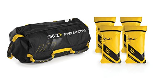 SKLZ Sandsack Super Sandbag - Variable Gewichtstasche, schwarz