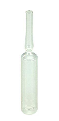 neoLab 3-1262 Spießampullen aus Fiolax Klarglas, 10 mL, 102 mm x 17,75 mm (240-er Pack)