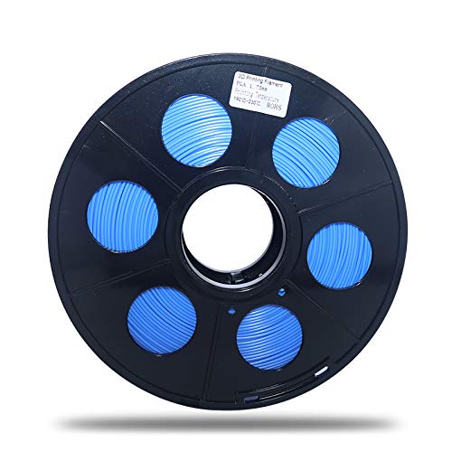 3D-Druckfilament PLA 1,75 Mm Druckermaterial 1 Kg Spulensilber(Color:Hellblau)