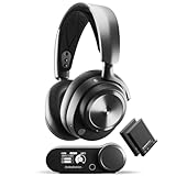 SteelSeries Arctis Nova Pro Wireless - Multi-System Gaming-Headset – Hi-Fi-Treiber – Active Noise Cancellation – Infinity Power System – PC, PS5, PS4, Switch, Smartphone