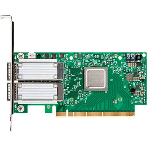 Mellanox Technologies MCX653105A-ECAT Internal Wired PCI Express Ethernet 10.000 Mbit/s Green Silver