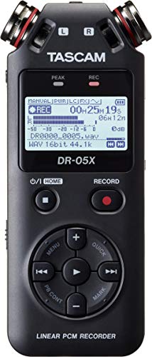 Tascam DR-05X Tragbarer Audiorekorder