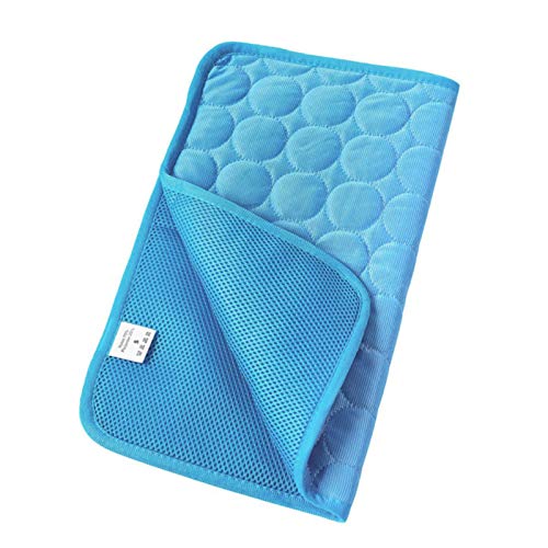 Pet Ice Silk Pad Dog Cat Pad Cool Pad Cooling Supplies Large and Small Pet Pad Machine Washable Summer Breathable Ice Pad