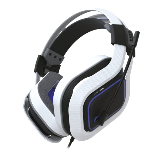 Gioteck - HC-9 Wired Gaming Headset for PS5, PS4, PC, Mac, Mobile (Blue/White)
