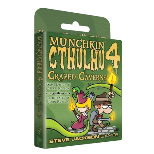 Steve Jackson Games 1455 - Munchkin Cthulhu 4 - Crazed Caverns