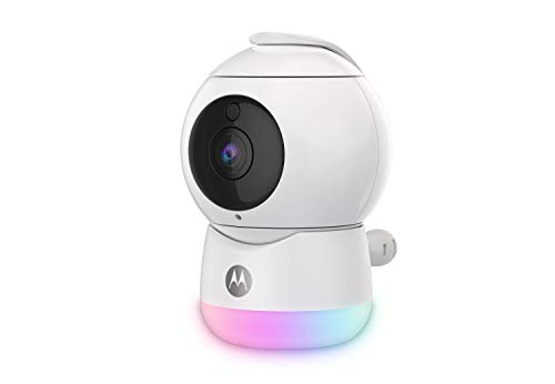 Motorola Baby 501278604044 Peekaboo - Full HD Wi-Fi Video-Babykamera mit Nachtlicht, weiß, 216 g