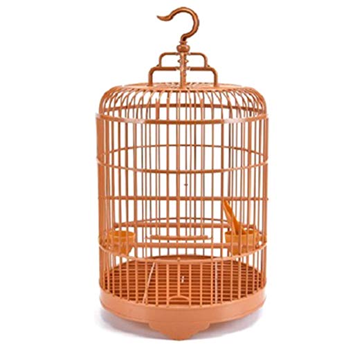 Birdcages Runde Vogel Käfig mit Feeder Große Volle Set Vogel Haus Käfig Vogel Träger für Kleine Vögel Alle- Runde Belüftung Detacheable Vogel Papagei Käfig