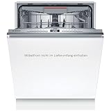 Bosch Serie 4, Vollintegrierter Geschirrspüler, 60 cm, VarioScharnier für besondere Einbausituationen, SMH4ECX21E