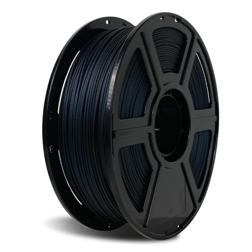 FLASHFORGE Kohlefaser PLA Filament 1.75mm, Kohlefaserverstärktes PLA 3D Drucker Filament, 1KG Spule Maßgenauigkeit +/- 0.02mm, hohe Festigkeit & hohe Abriebfestigkeit (PLA CF-Midnight Blue)