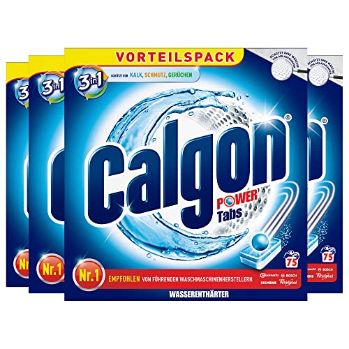 Calgon 3-in-1 Power Tabs – 4x75 Tabs (4er Pack)