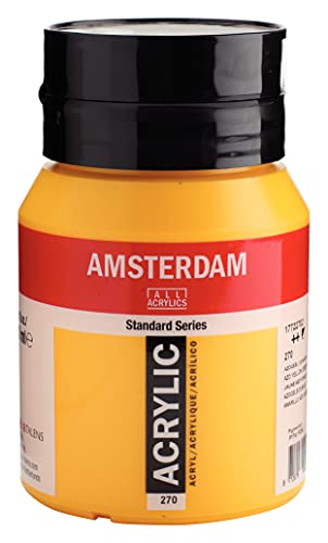 Amsterdam Acrylfarbe 500ml, Azogelb dunkel [Spielzeug]