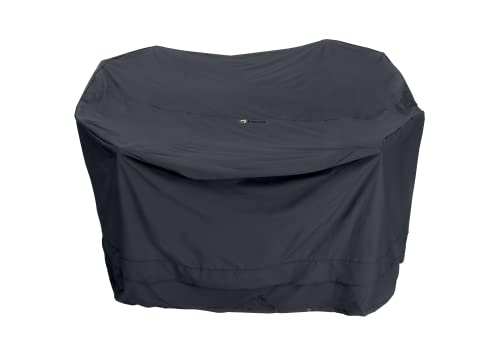 Tepro Universal Sitzgruppenabdeckhaube,rund, klein, schwarz, 200 x 200 x 95 cm, 8126