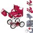 knorr toys® Puppenwagen Ruby - Foxx rot
