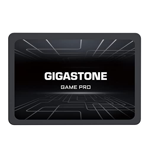Gigastone Game Pro 2TB SATA III 2,5" Interne Solid State Drive, Lesegeschwindigkeit bis zu 540 MB/s. 3D NAND 2,5 Zoll SSD-Festplatte