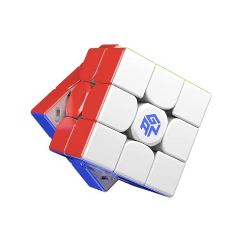 CXYY GAN 12 M Zauberwürfel 3x3x3 Puzzle Würfel Spielzeug Stickerless Cube 3D Puzzle Zauberspielzeug Professionelles Spiel Lernspielzeug GAN 12 M,Frosted