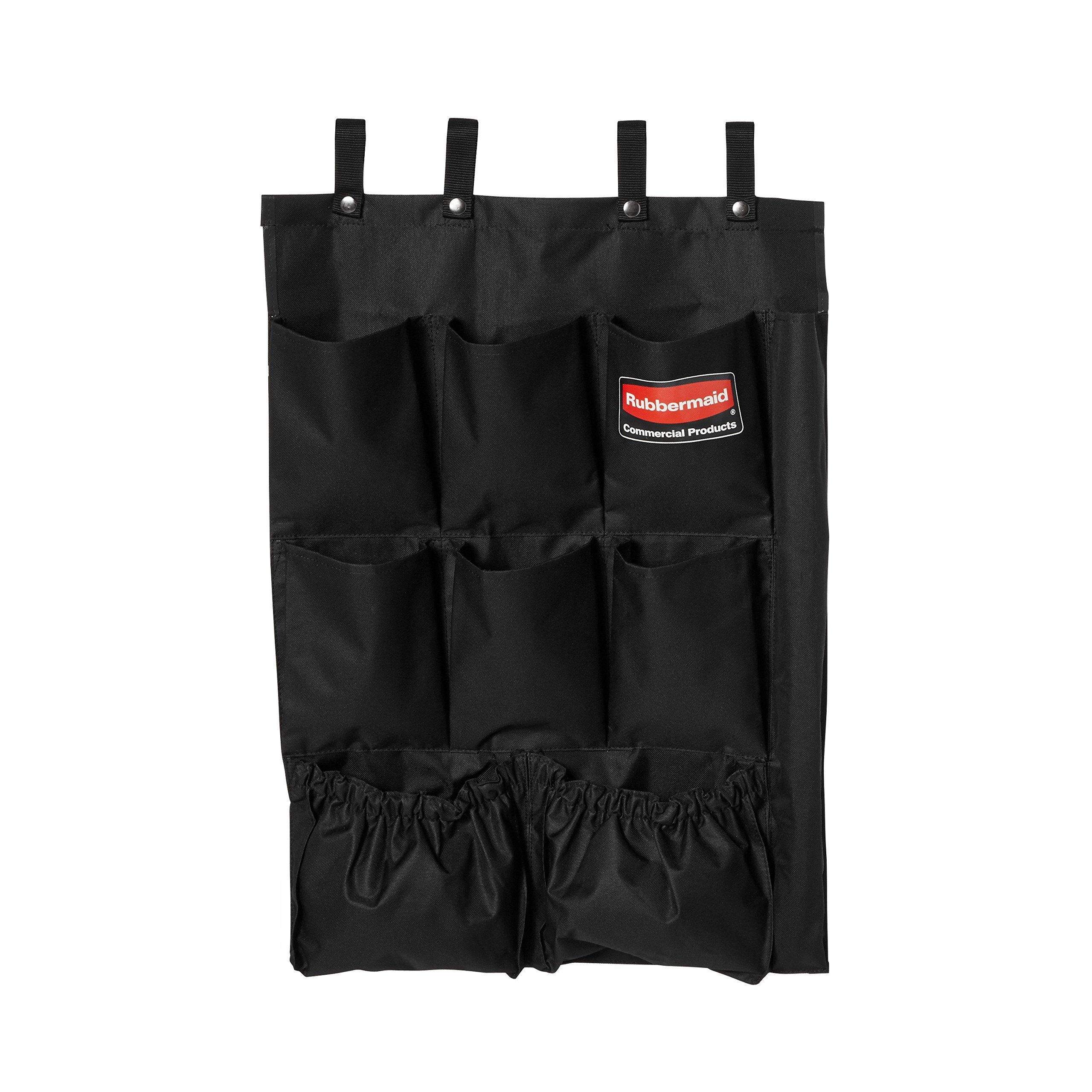 Rubbermaid Commercial Products 9 Pocket Fabric Organizer (Only) - Black