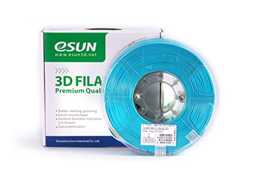 eSun 3D Drucker Filament ABS+ PLUS 1,75mm 1kg HELLBLAU