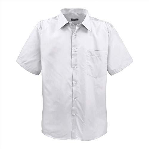 Lavecchia HKA14-02--Herrenhemd, 6XL, Weiß