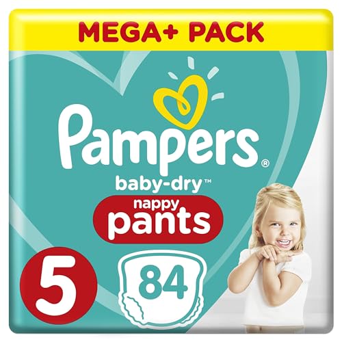 Pampers Baby Dry Pants Gr.5 Junior 12-17kg Mega Plus Pack