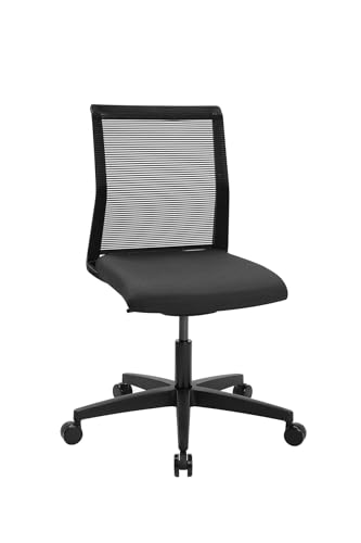 TOPSTAR Sitness Smart Point ergonomischer Schreibtischstuhl, Bürostuhl mit bewegter Sitzfläche anthrazit
