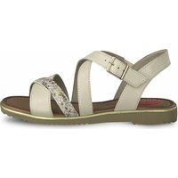 Jana, Sandale in beige, Sandalen für Damen