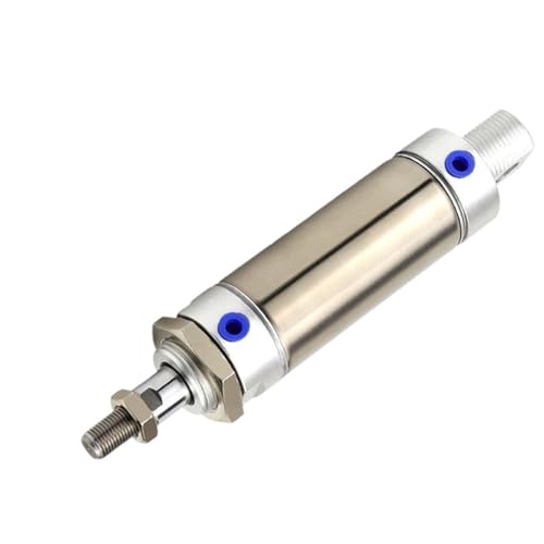Kleiner Mini-Zylinder aus Edelstahl CDM2B 20/25/32/40 Bohrung, Vollverbindung, verstellbar, klein, pneumatisch (Size : CDM2B25-275)