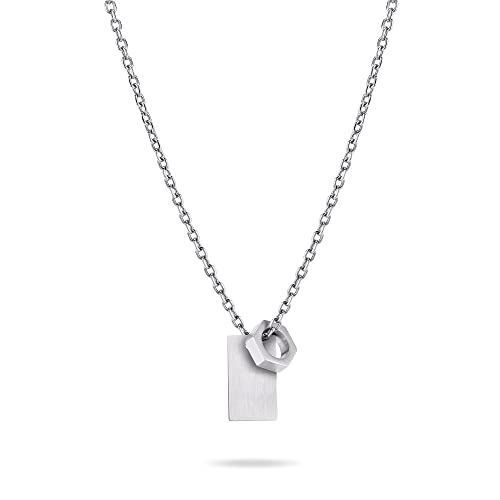 Fynch Hatton Halskette FHJ-0016-N-65 Silber