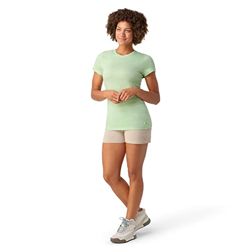 Smartwool Damen Women's Short Sleeve Tee Merino-Kurzarm-T-Shirt, Pistazie