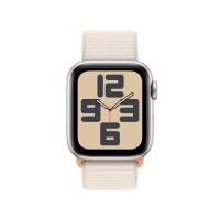 Apple Watch SE (GPS + Cellular) 40mm Aluminiumgehäuse polarstern, Sport Loop ...