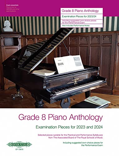 Grade 8 - piano anthology - 2023-2024