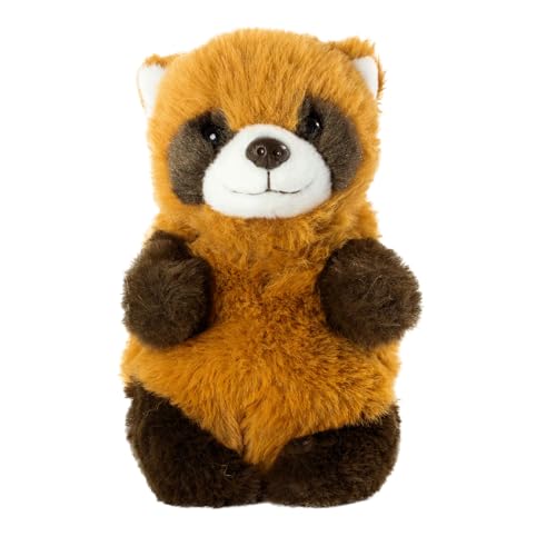 Living Nature Baby Roter Panda Kuscheltier Plüschtier | Flauschiges und Kuscheliges Dschungeltier | Weiches Spielzeuggeschenk für Neugeborene und Babys | Naturli Umweltfreundlich