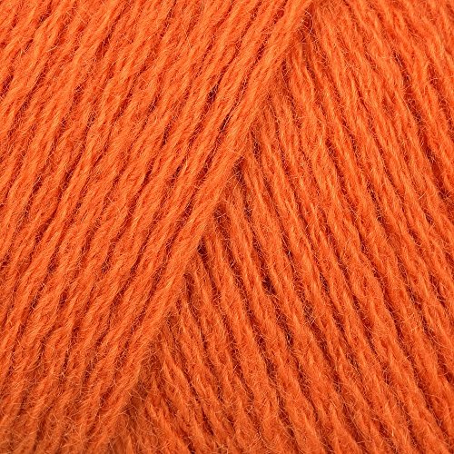 Lang Yarns - CASHMERE PREMIUM - Farbe 0159 Orange - 100% Kaschmirwolle (25 Gramm – 1 Knäuel)