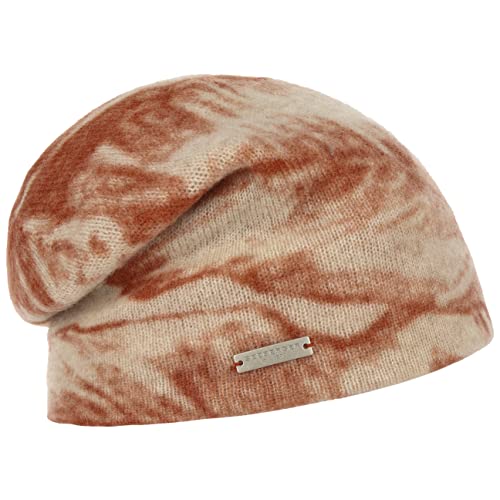 Seeberger Mariella Kaschmirmütze Strickmütze Wollmütze Damenmütze Beanie (One Size - rost)