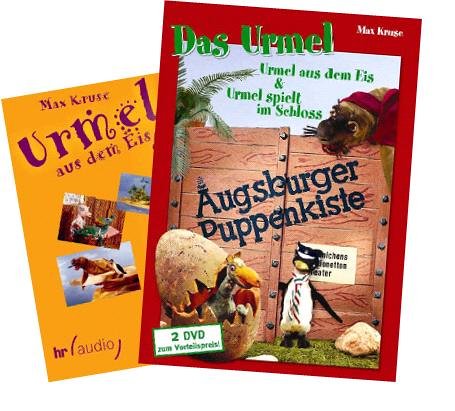 Augsburger Puppenkiste - Das Urmel (2 DVDs) + Urmel-Hörbuch-CD