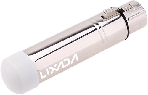 Lixada 2.4G DMX512 Dfi Drahtlose weibliche XLR Empfänger LED Beleuchtung für Bühne PAR Party Licht Beleuchtung Steuerung Silber