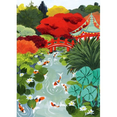 Pieces & Peace Japanese Garden 1500 Teile Puzzle Pieces-and-Peace-0028