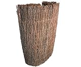 bambus-discount.com Sichtschutz Matte Heidekraut eco, 200 x 300cm, extra stark mit ca. 2,5kg/m² - Sichtschutzmatte Windschutz Staubschutzwand Staubschutzwände