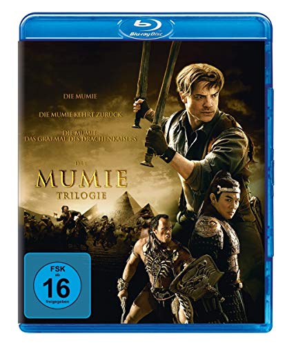 Mumie 1-3, Die (br) Trilogie, 3Disc Min: 364dd5.1ws Neus Cover - Universal 8311982 - (Blu-ray Video / Abenteuer)