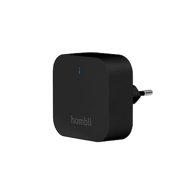 Hombli Smart Bluetooth Bridge – Hub für drahtlose Sensoren, WLAN 2,4 GHz, Bluetooth 4.2, Intelligenter Brücke Sensoren, Schwarz