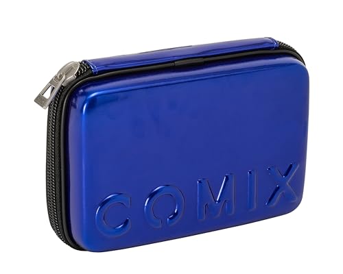 Comix Classic Federmäppchen Maxi Reißverschluss Blau