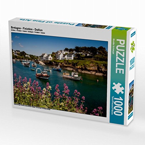 CALVENDO Puzzle Bretagne - Finistère - Doëlan 1000 Teile Lege-Größe 64 x 48 cm Foto-Puzzle Bild von Monika Schwager