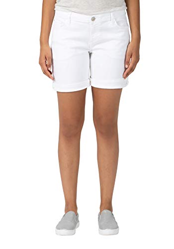 Timezone Damen Regular Alexatz Shorts, Weiß (Pure White 0100), W33(Herstellergröße:33)